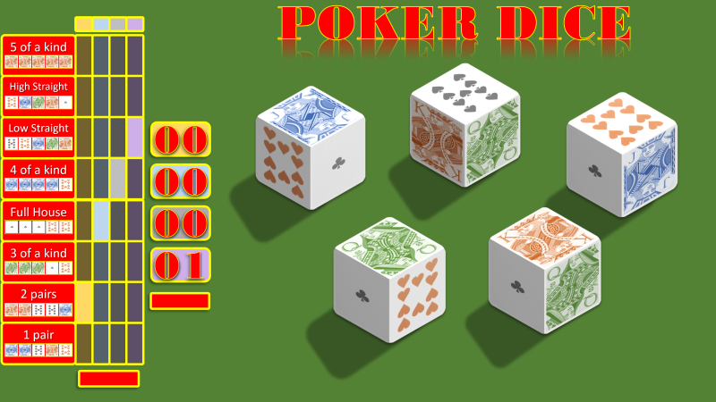 Poker Dice – Power Point Games
